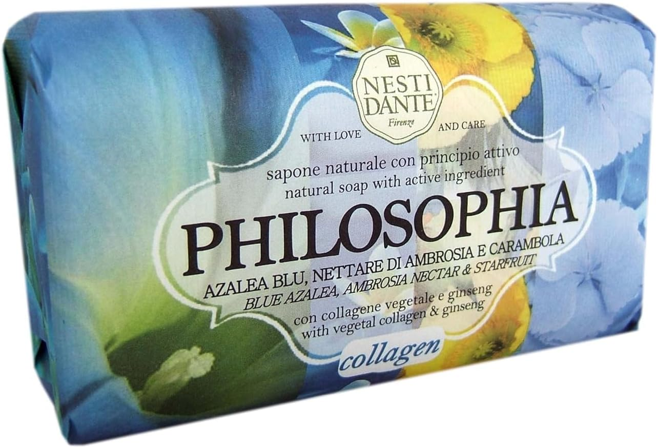 Nesti Dante Philosophia Natural Soap, Breeze/Citrus Peel/Red Basil and Lime with Chlorophyll and Bamboo, 8.8 Ounce image number 1