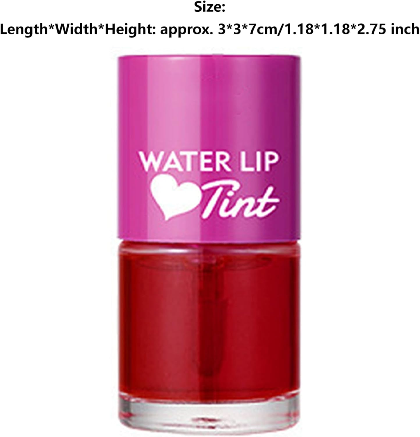 Velvet Matte Lip Gloss 8ML Long Wearing Hydrating Lipstick for Women Highly Pigmented Smooth Lightweight Non Sticky Lip Color Everyday Wear Dragonfruit One Size - Peach image number 4