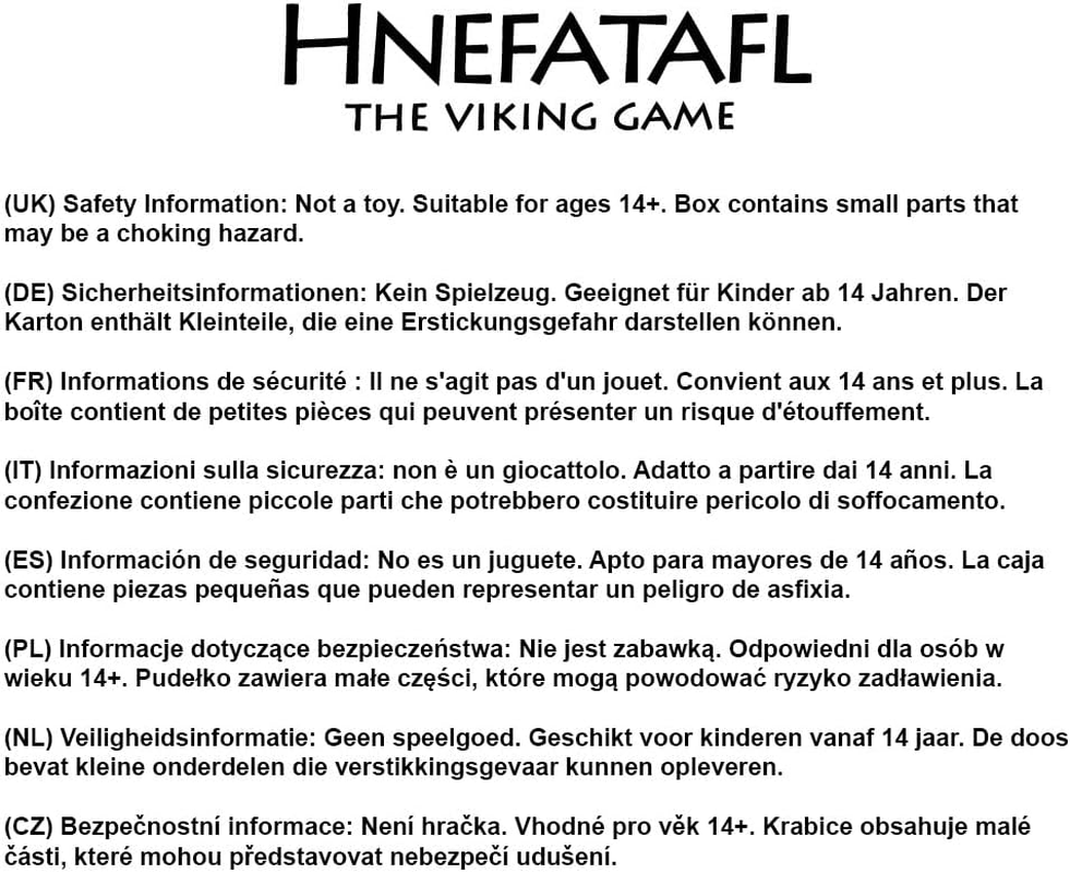 NMS Hnefatafl - the Viking Game - Includes Uniquely Designed Cotton Drawstring Pouch/Bag for Playing Pieces image number 6