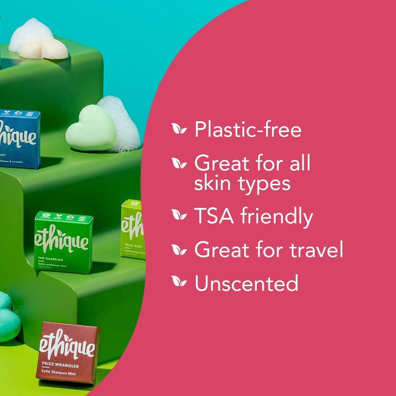 Gentle Unscented Trio Discovery Pack - 3 Pack - Ethique image number 4