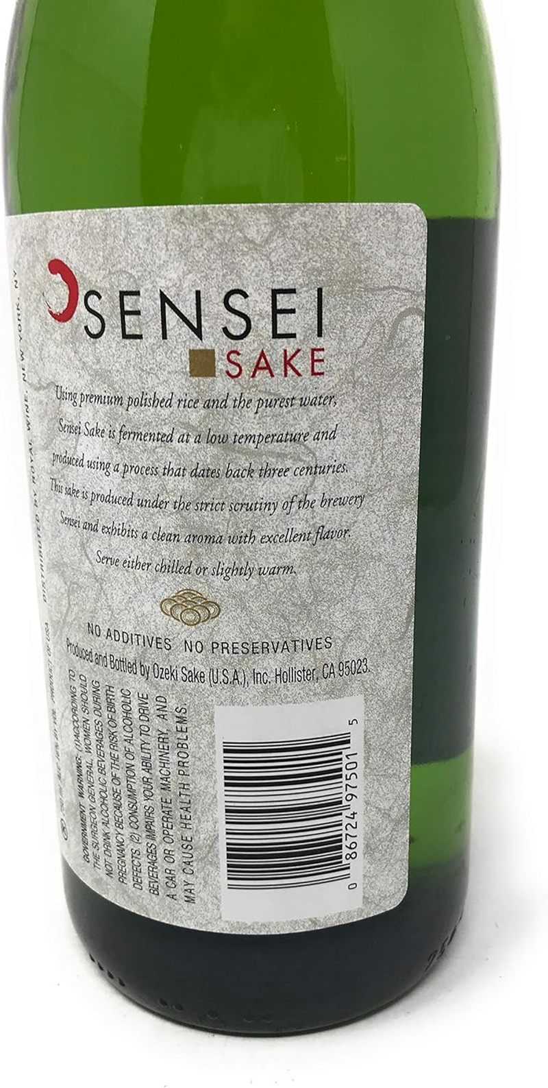 Sensei Sake 750 Ml image number 1