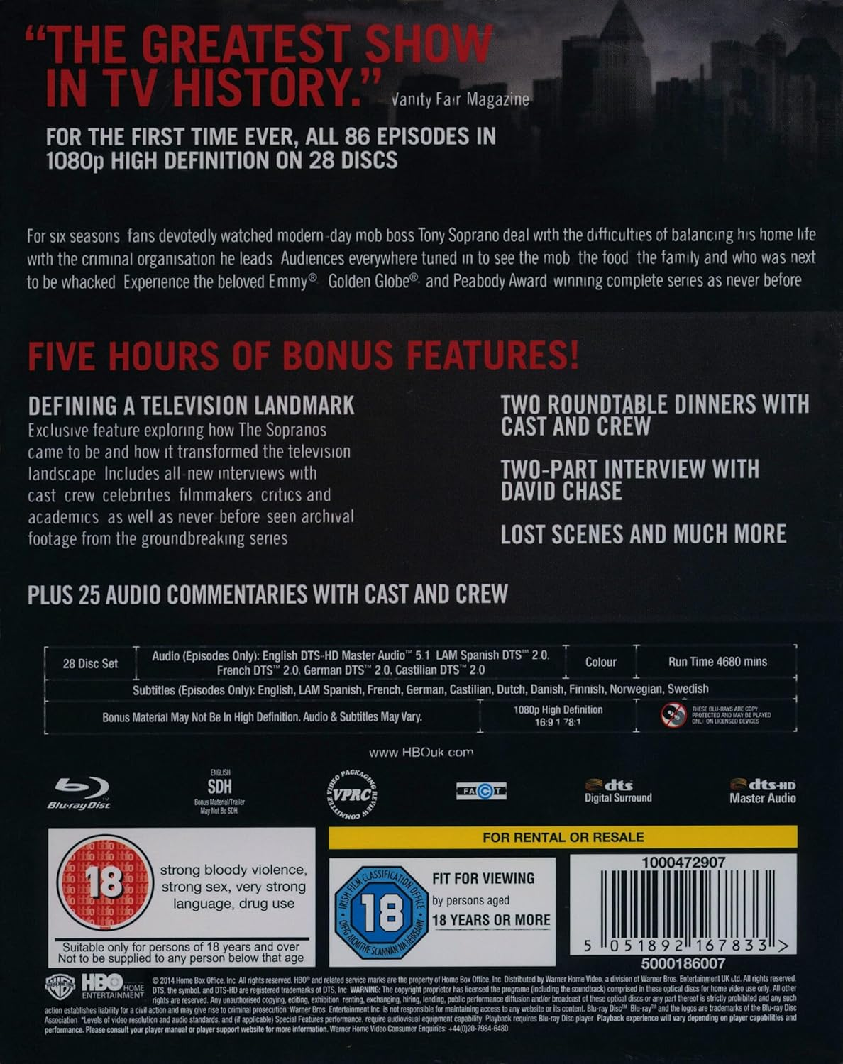 The Sopranos: the Complete Series image number 1