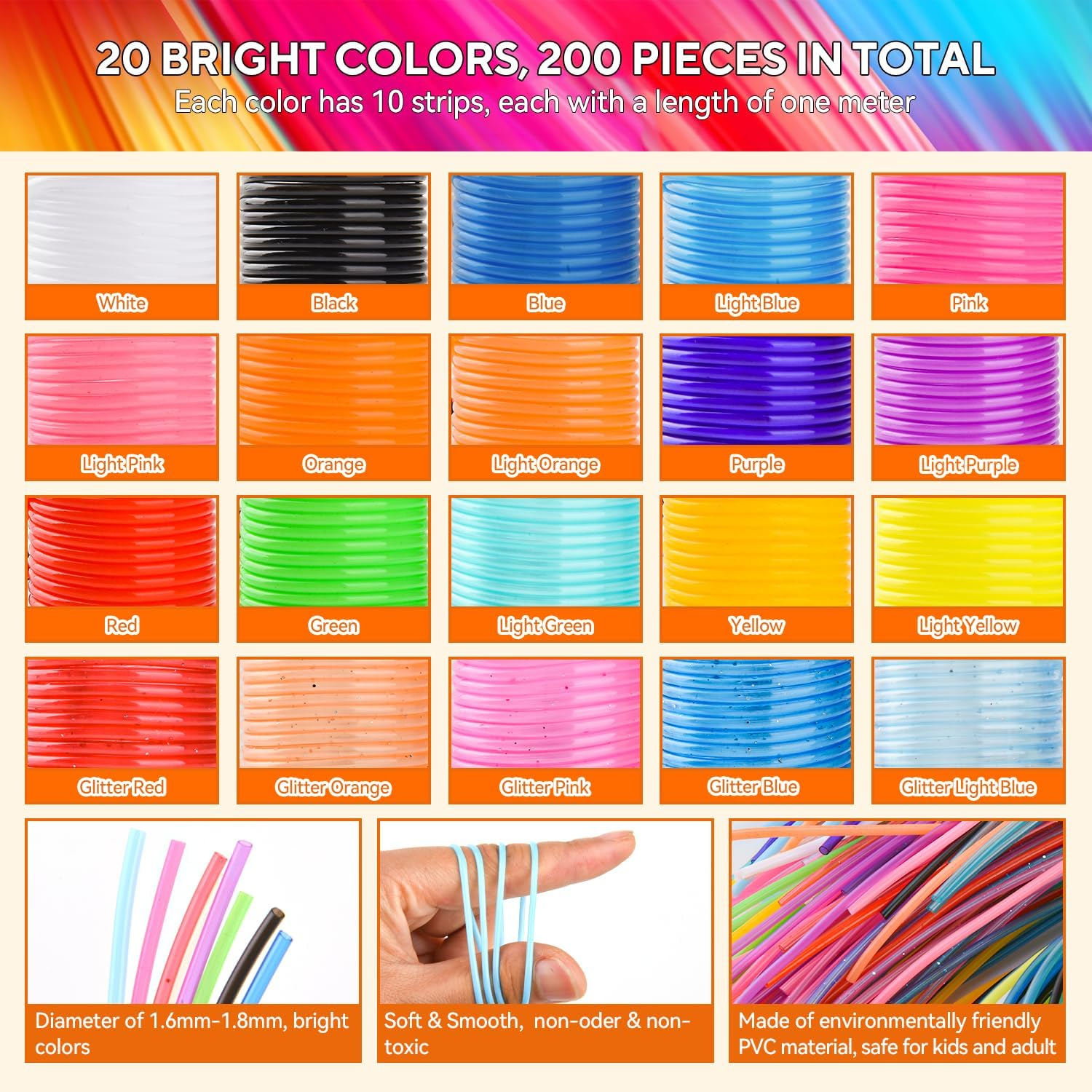 295 Piece Scooby DOO Ribbons Set, Scoubidou Ribbons, Latch Bands with Keychain, Hooks, Wooden Beads, Pom Poms, Craft Wire and Pipe Cleaners for Crafts Bracelets, Necklaces, Keyrings and DIY