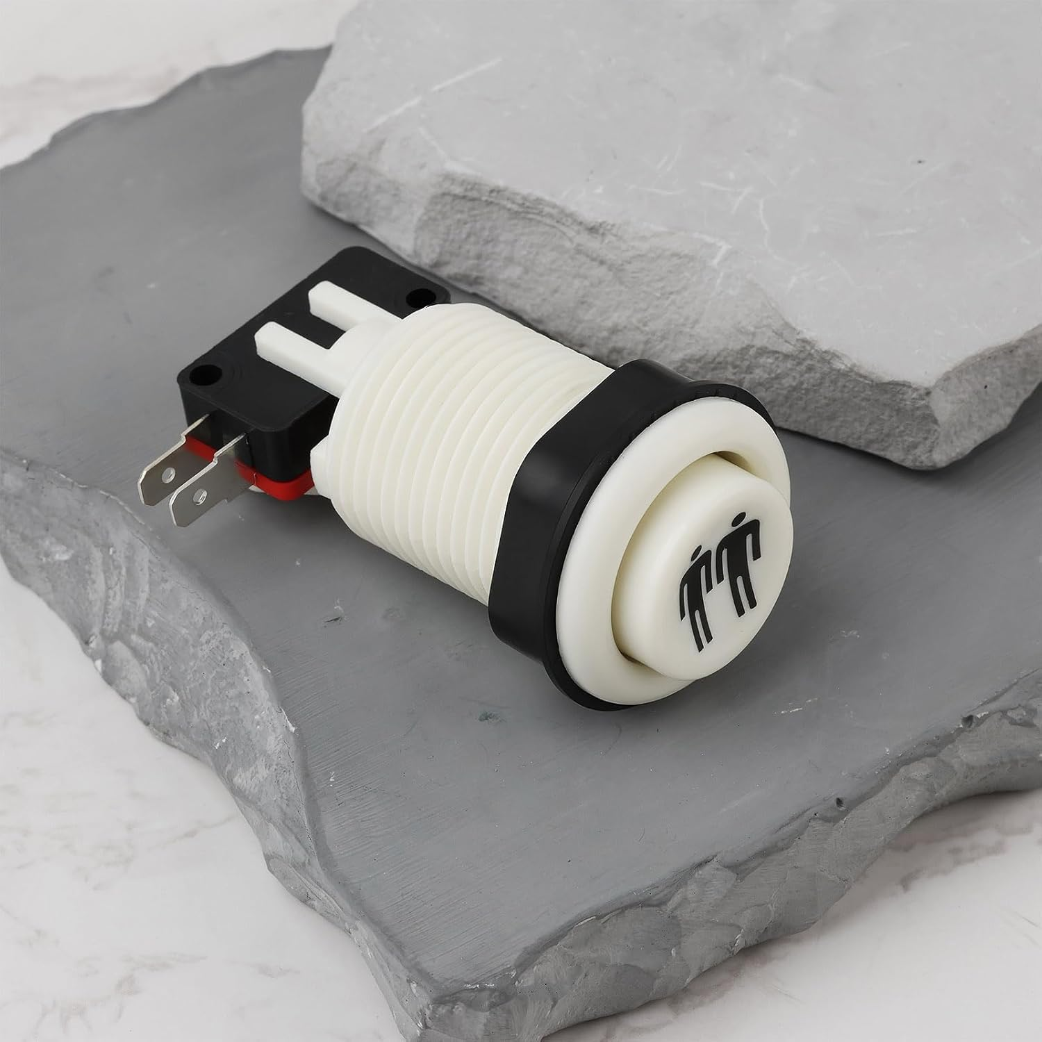 VGOL 2-Piece Arcade Game Start Button 1P 2P Player Push Button with Microswitch image number 3