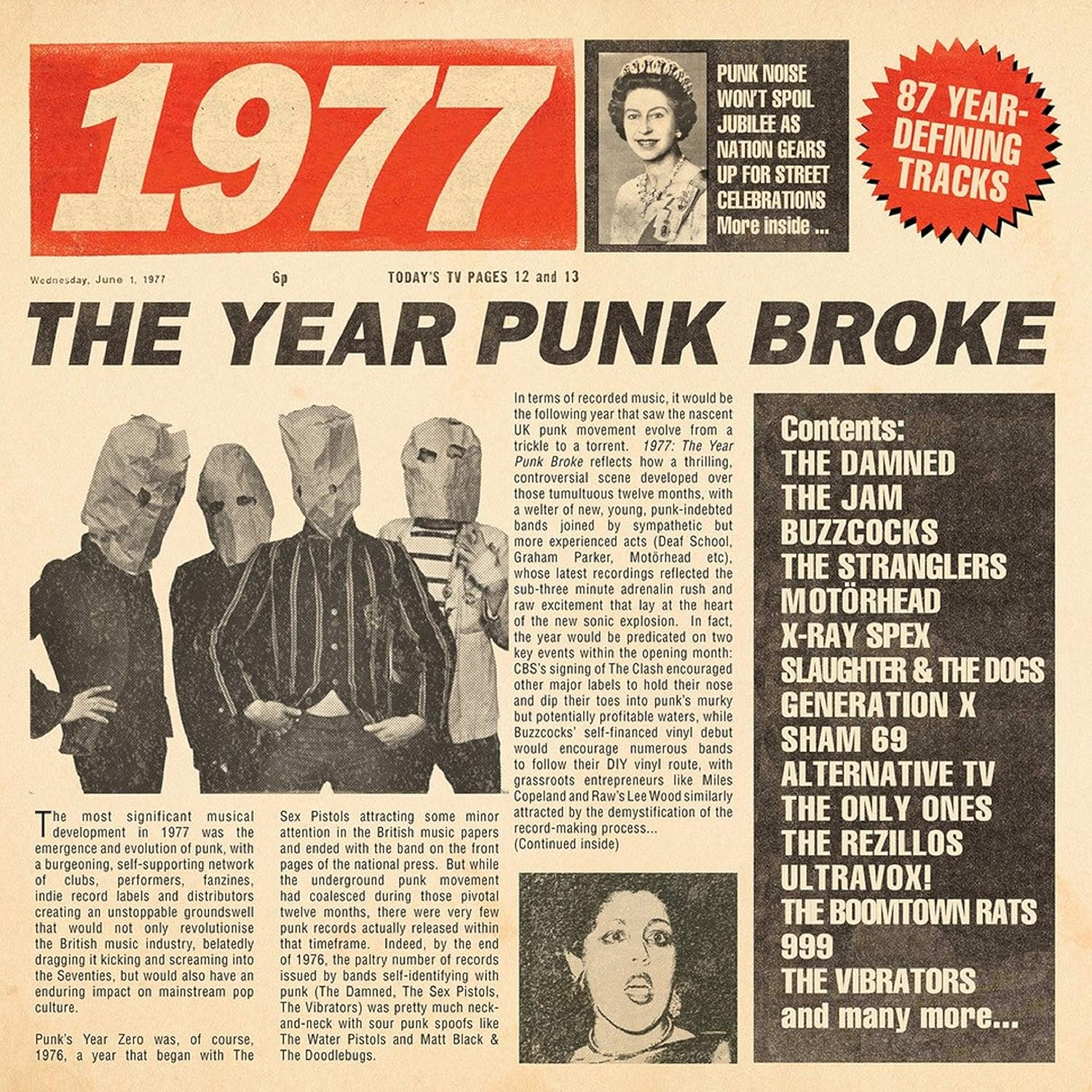 1977 - the Year Punk Broke: 3Cd Boxset image number 1