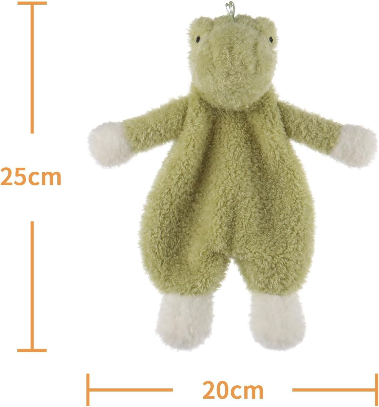 Apricot Lamb Stuffed Animals Hug Dinosaur Security Blanket Infant Snuggler Plush Baby Lovey(Hug Dinosaur, 10 Inches) image number 1