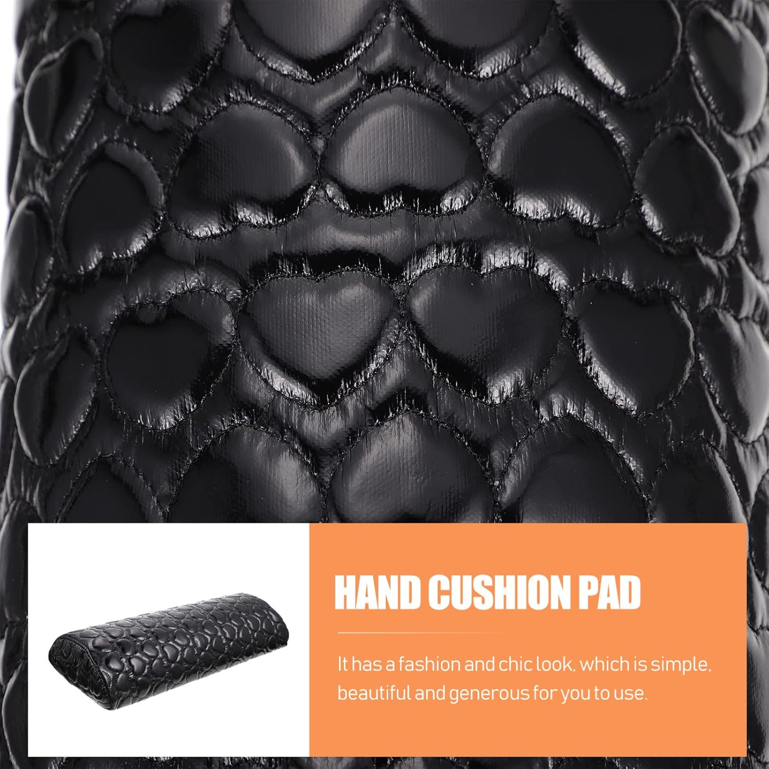 Ipetboom Love-Heart Hand Rest Cushion for Nail Art Comfortable Manicure Support Pillow for Nail Salons and Home Use Special Occasions like Christmas and Valentine Day image number 4