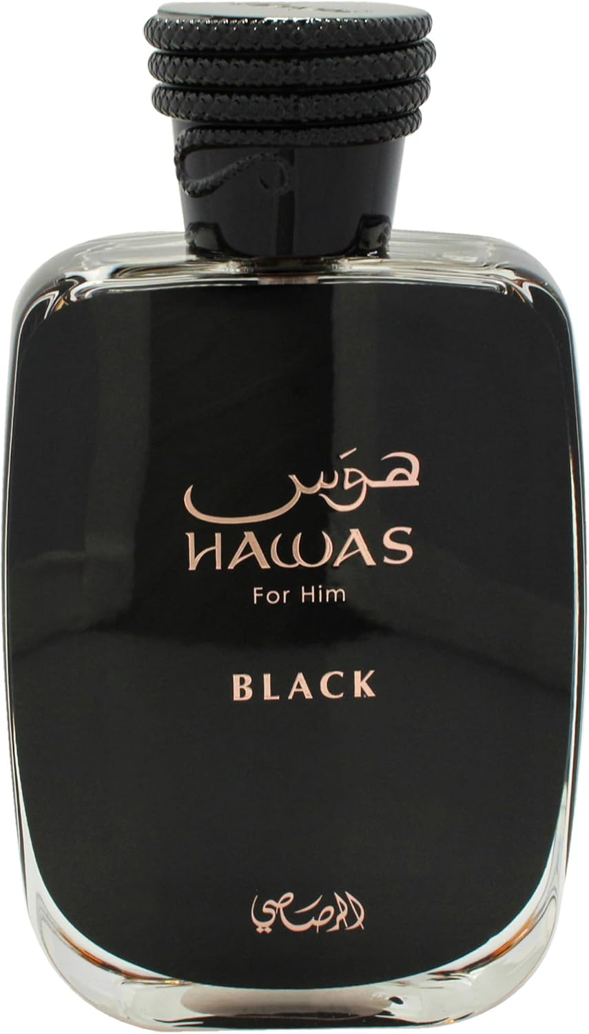 Rasasi Hawas Black for Men - 3.38 Oz EDP Spray image number 5