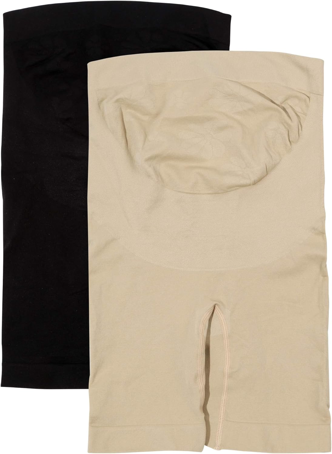 Womens Seamless Maternity Shapewear High Waist Mid-Thigh Pettipant Pregnancy Underwear for Belly Support image number 6