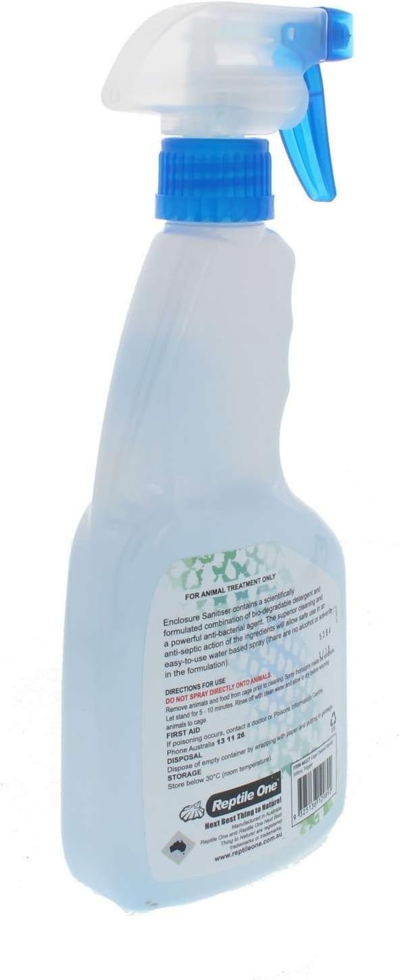 Cage Cleaner Sanitiser Reptile Trigger Bottle Reptile One 500Ml image number 1
