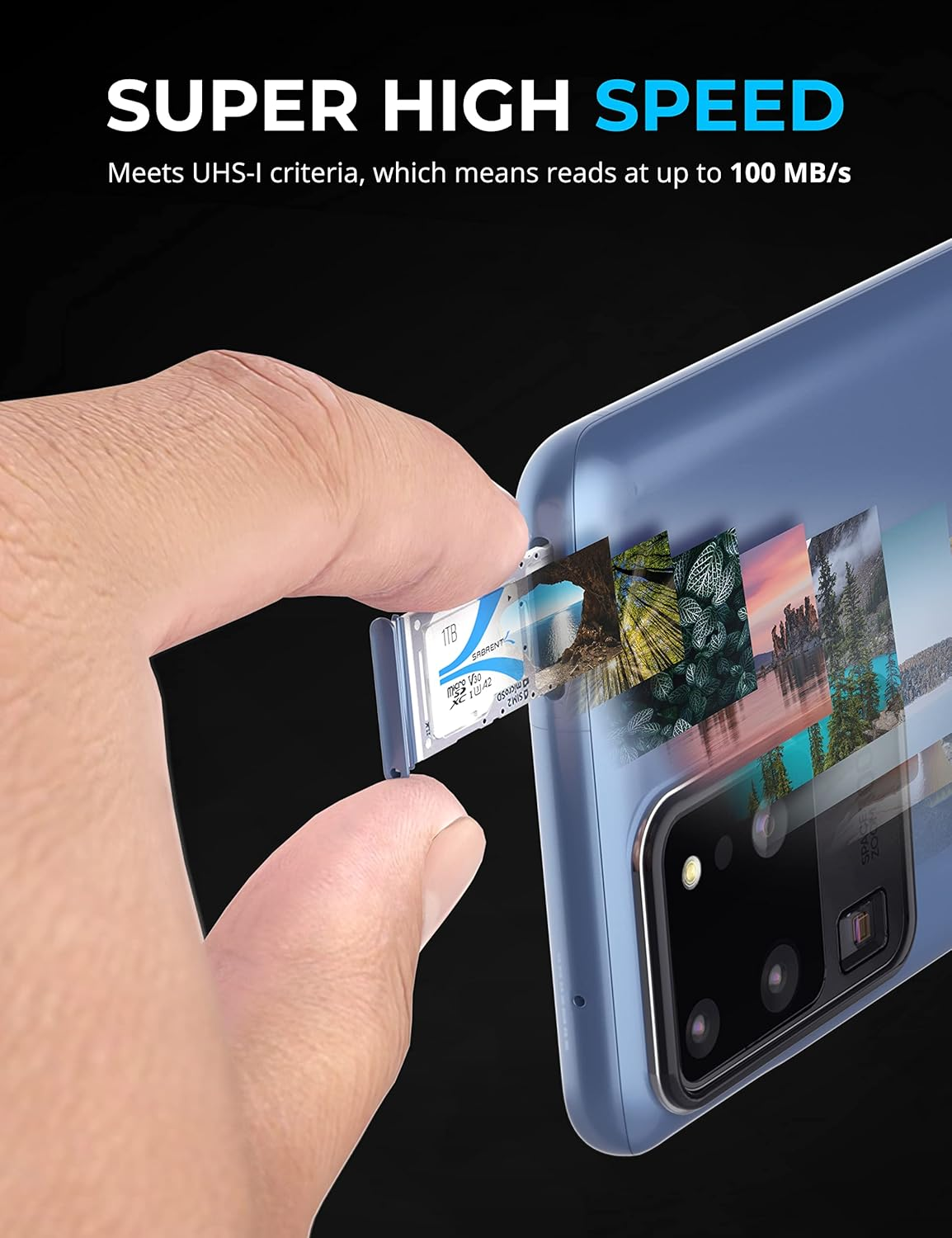 SABRENT Rocket V30 A2 1TB Microsdxc Memory Card 2-Pack R100Mb/S W30Mb/S Compatible with Steam Deck, Nintendo-Switch, Go Pro, Cameras, Smartphones. (SD-MQ30-1TBX2) image number 3