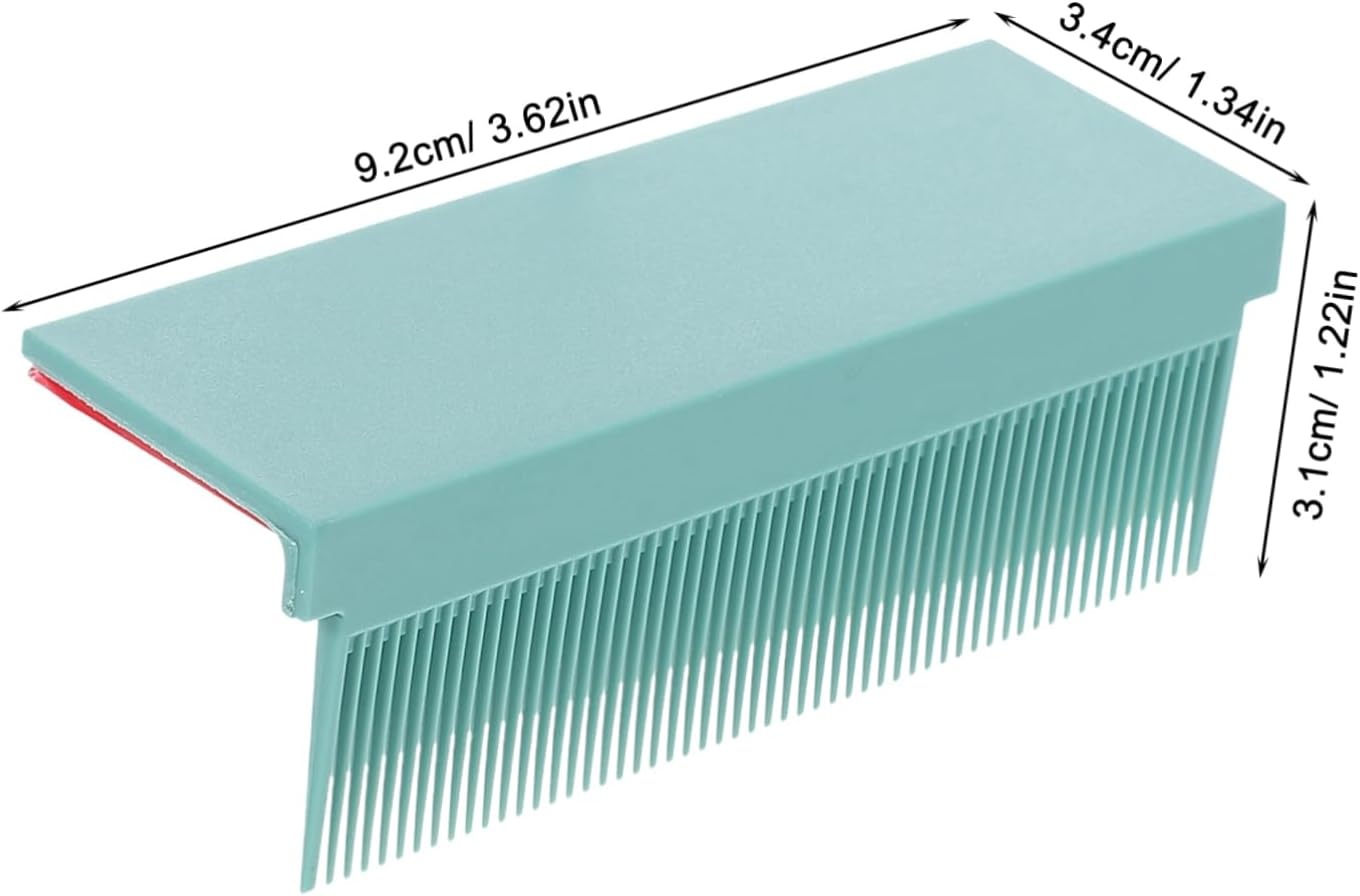 VALICLUD Carbon Fiber Hair Straightening Comb for Women Styling Tool Flat Iron Attachment Detangling Grooming Comb for Salons image number 2