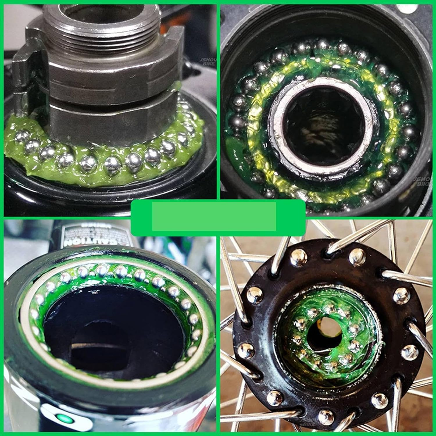 Cycle Chain Grease - 100Ml Cycle Grease Chain Bearing Bike Lubricant | Multi-Purpose Rustproof Cycle Cleaner Long Lastingchain Wax for Forks & Wheel image number 3