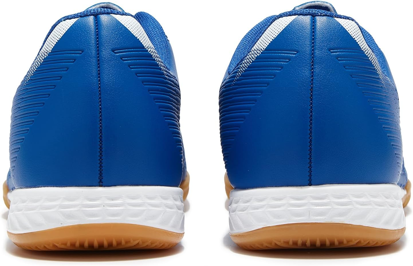 Men'S Indoor Football Shoes Adult Trainer Rubber Futsal Shoes for Athletic Flat Outsole Gym Training Sneaker image number 2