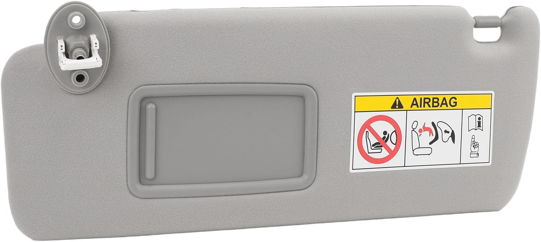 Jiawu Sun Visor for Prado 2010-2023 (Fourth Generation J150), Driver/Passenger Side Sun Visor, Sunvisor with Makeup Mirror, Car Sun Shade Visor Replacement (Left) image number 2