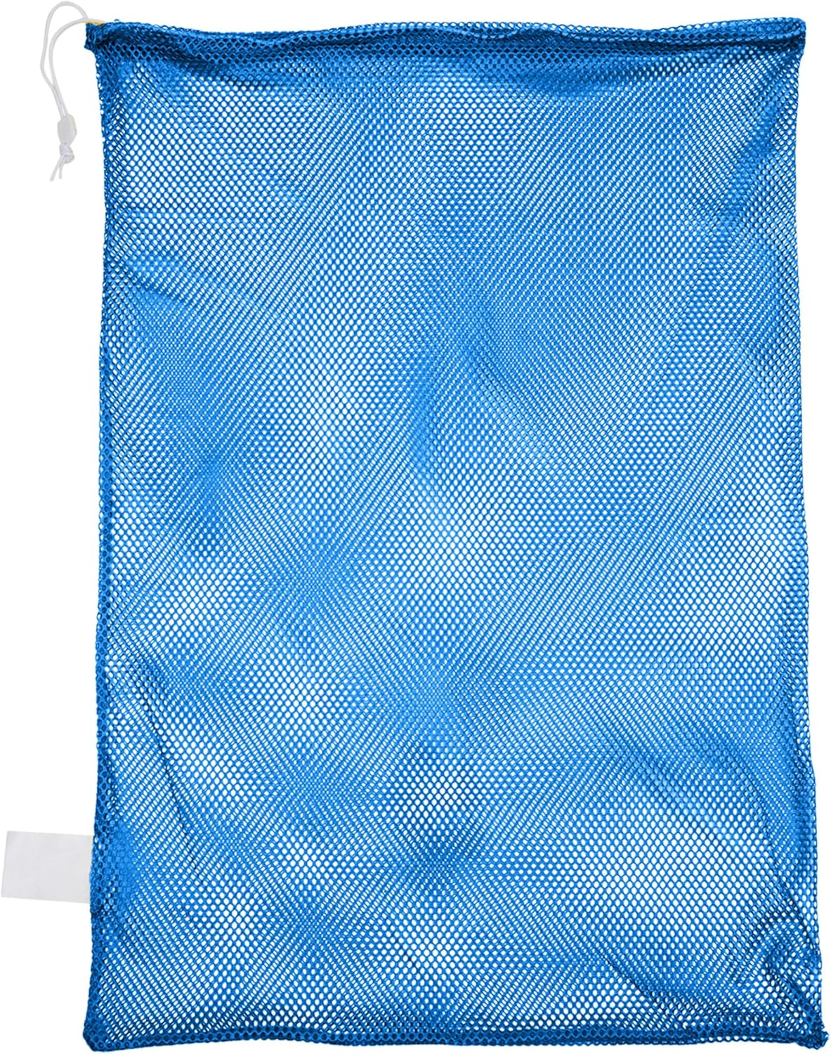 Champion Sports Mesh Equipment Bag &ndash; Heavy-Duty Nylon Drawstring Bag with Lock & ID Tag, Breathable Storage Sack for Balls, Swim Gear, Laundry & Toys, Multiple Sizes & Colors