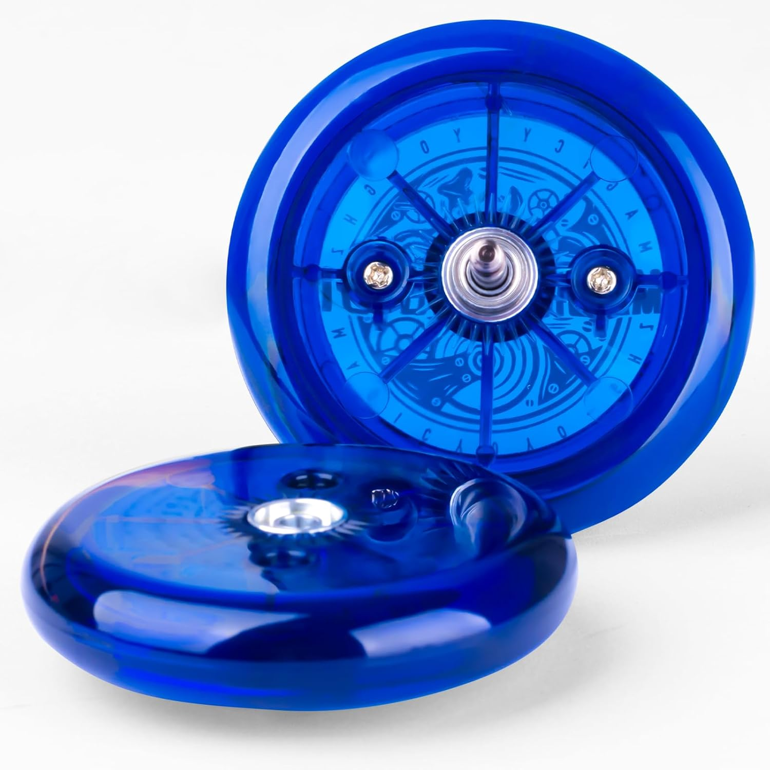 MAGICYOYO Looping Yoyo Responsive Yo Yo for Kids, Beginner 2A Loop Yo Yo Easy to Play Basic String Tricks (D1 Blue) image number 2