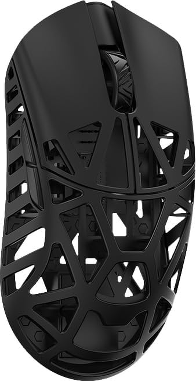 WLMOUSE Beast X Pro Ultra-Light 39G Magnesium Gaming Mouse, PAW3950 HS Sensor, 8K Polling Rate, 30000 DPI,OM & TTC Switches, Customizable Side Panels.(Black(Om Switch-Side Slits)) image number 2