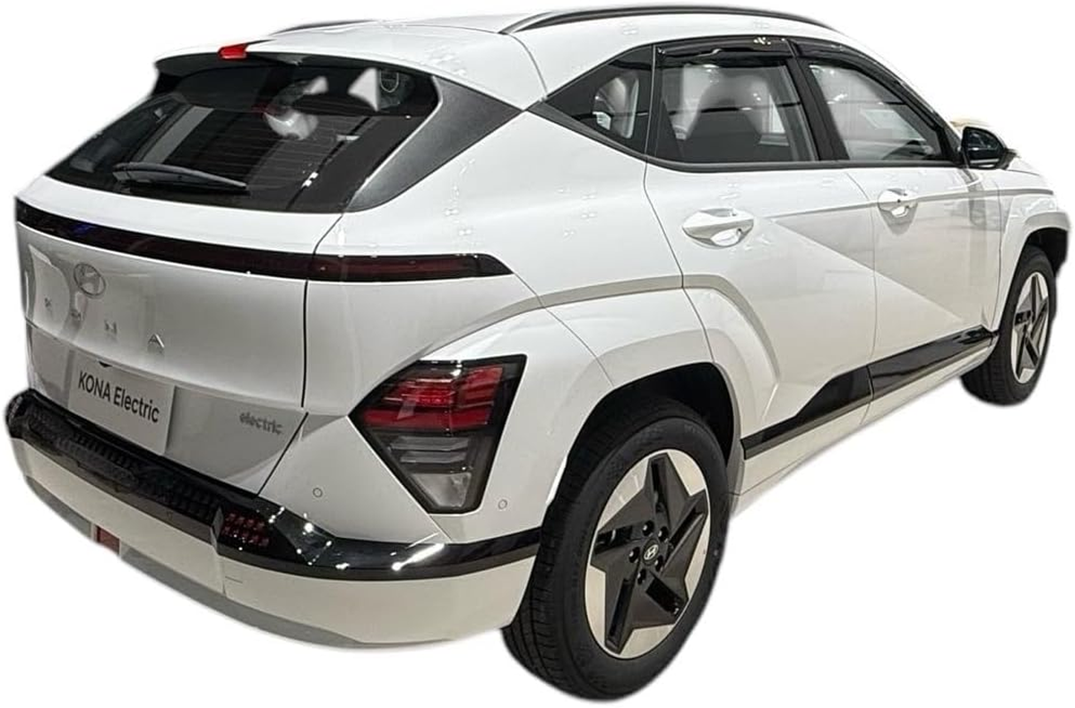2024-2025 Tape-On Rain Guards Compatible with Hyundai Kona Side Window Visor Deflectors SE SEL Convenience N Line S Limited image number 6