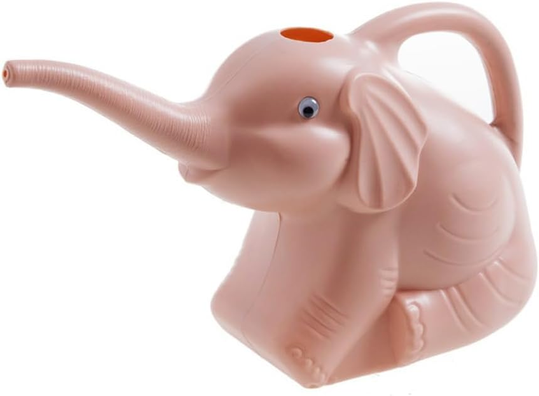 Toddmomy Baby Elephant Sprinkling Water Mini Watering Can Decorative Plants Garden Water Pot Succulent Watering Pot Potted Plants Water Kettle Elephant Watering Can Pp Household Flowerpot image number 6