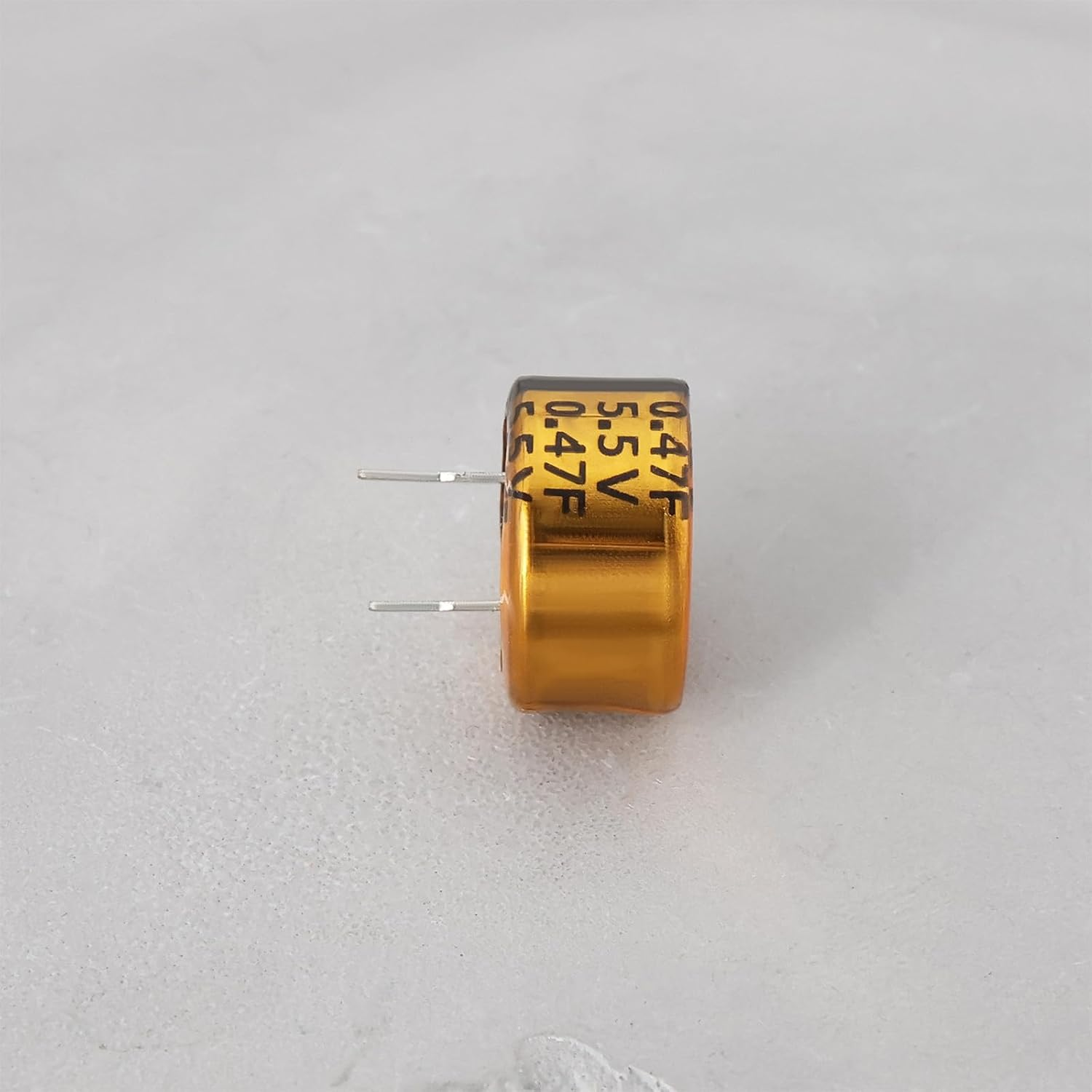 Emsea 4Pcs 0.47F 5.5V Super Capacitor Type C Button Capacitor 14 X 7Mm Capacitor for Car Recorders Smart Instruments Vacuum Switches image number 1