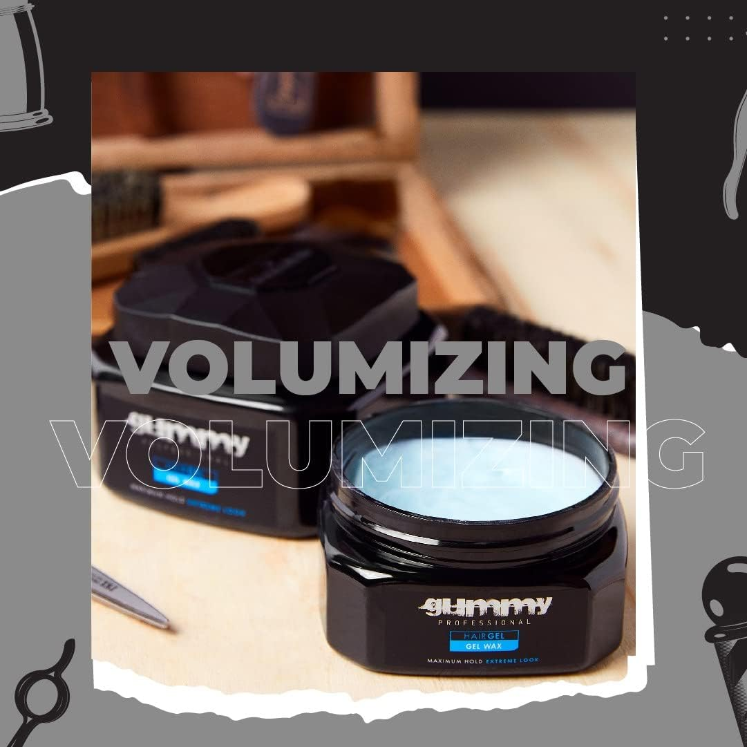 Gummy Styling Gel Cream BRILLIANTINE 500 Ml Wet & Bright Look