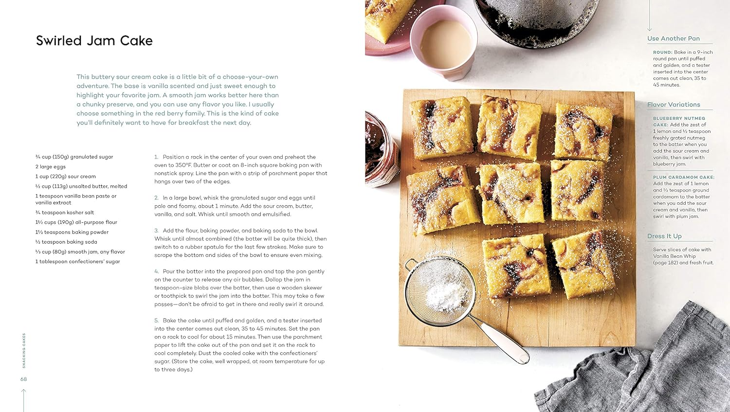 Snacking Cakes: Simple Treats for Anytime Cravings: a Baking Book image number 3