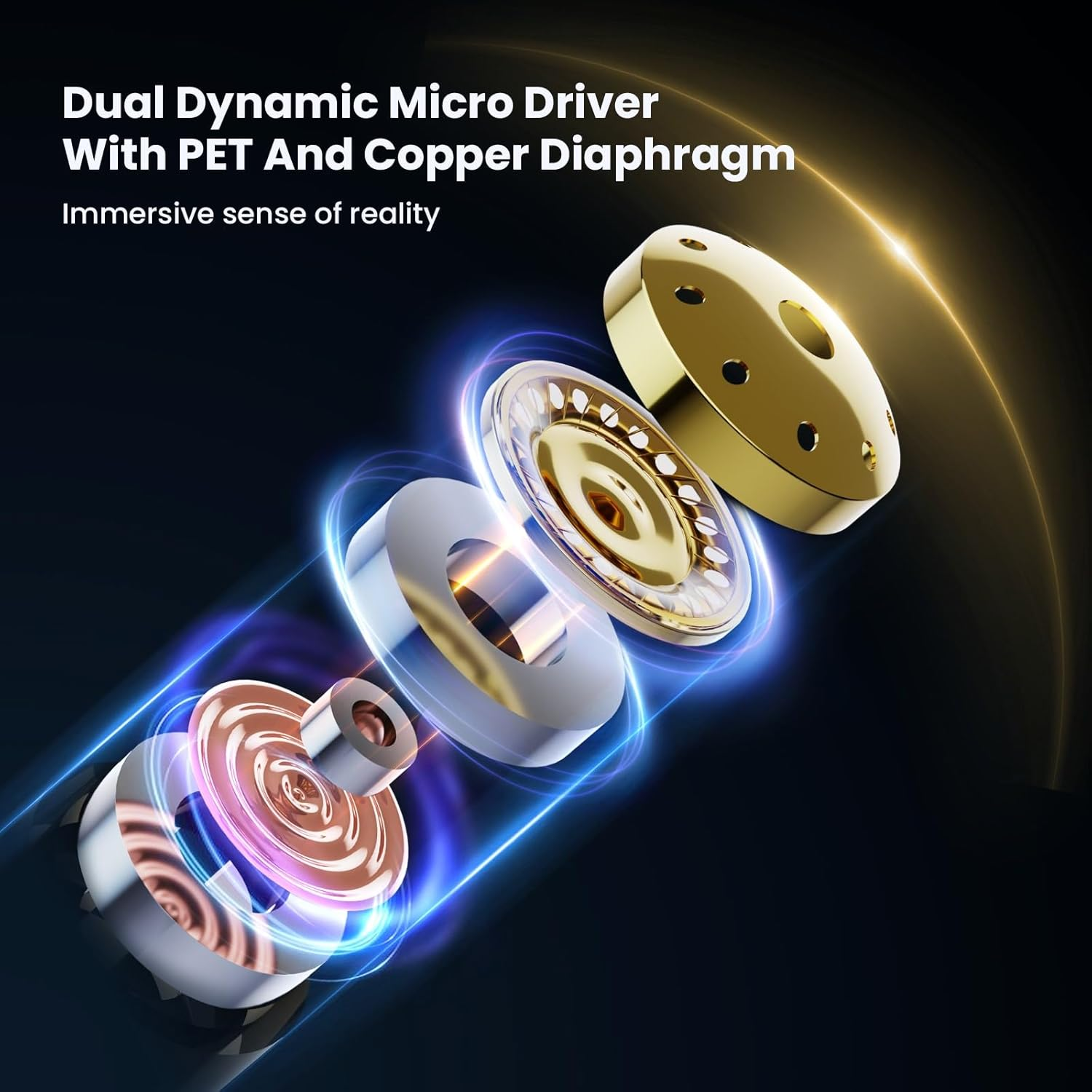 BASN Bsinger Professional in Ear Monitor Headphones, Dual Drivers MMCX IEM Earbuds with Mic, Clear Sound Hifi Earphones for Musicians Drummers and Stage (Black, MMCX) - Black,2-Pin image number 7