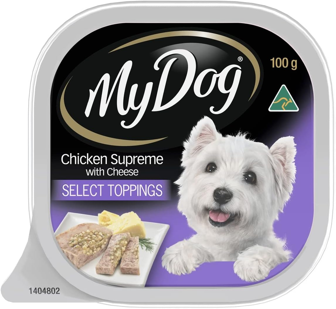 My Dog Adult Wet Dog Food Chicken Supreme with Cheese, 100 G (Pack of 12)