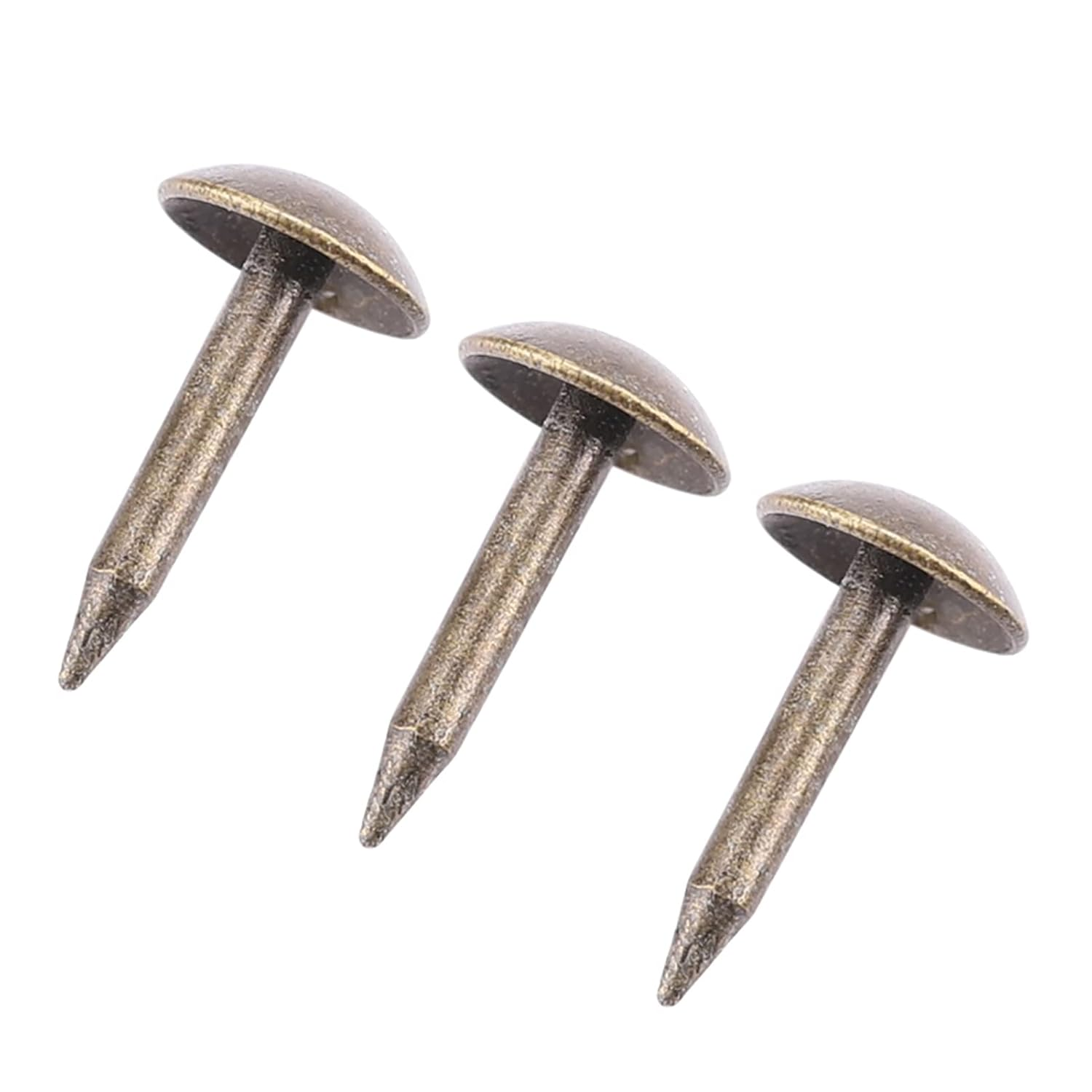 100Pcs Thicken Iron Nails - Sturdy and Durable Fasteners for Furniture Wooden Door, Sofa, Door, Furniture Decoration (6 * 12MM) image number 5