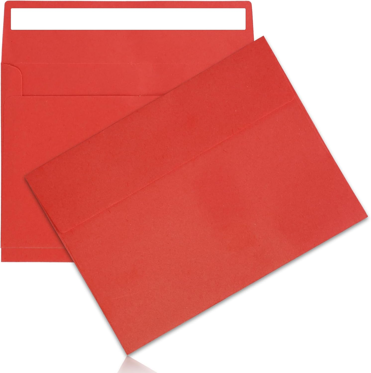 50Packs A7 Pink Envelopes 5X 7 Inch Card Envelopes,Self Seal for Weddings, Greeting Cards，Mailing， Invitations, Photos, Postcards