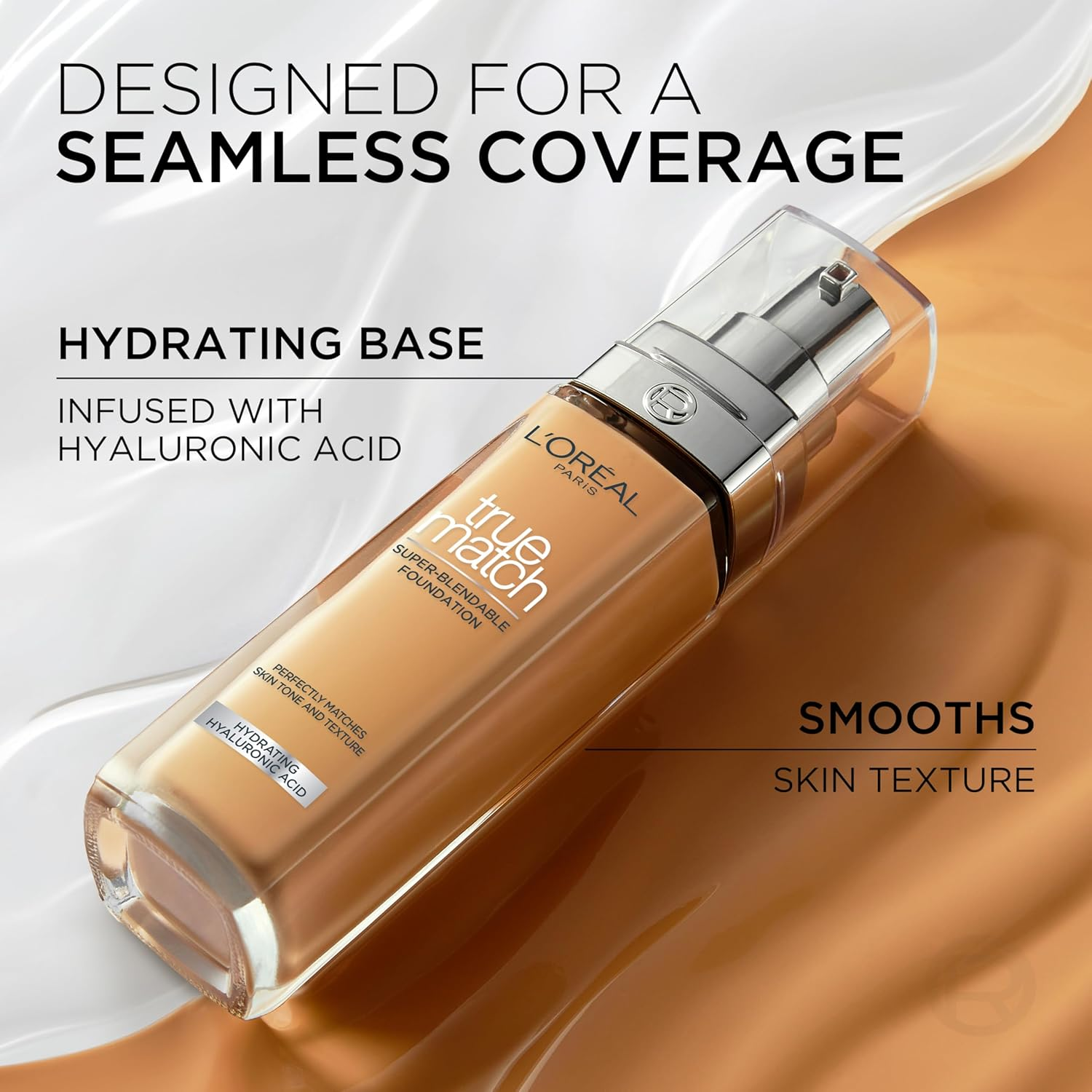 L'Or&eacute;al Paris True Match Liquid Foundation 2.W Golden Almond image number 6