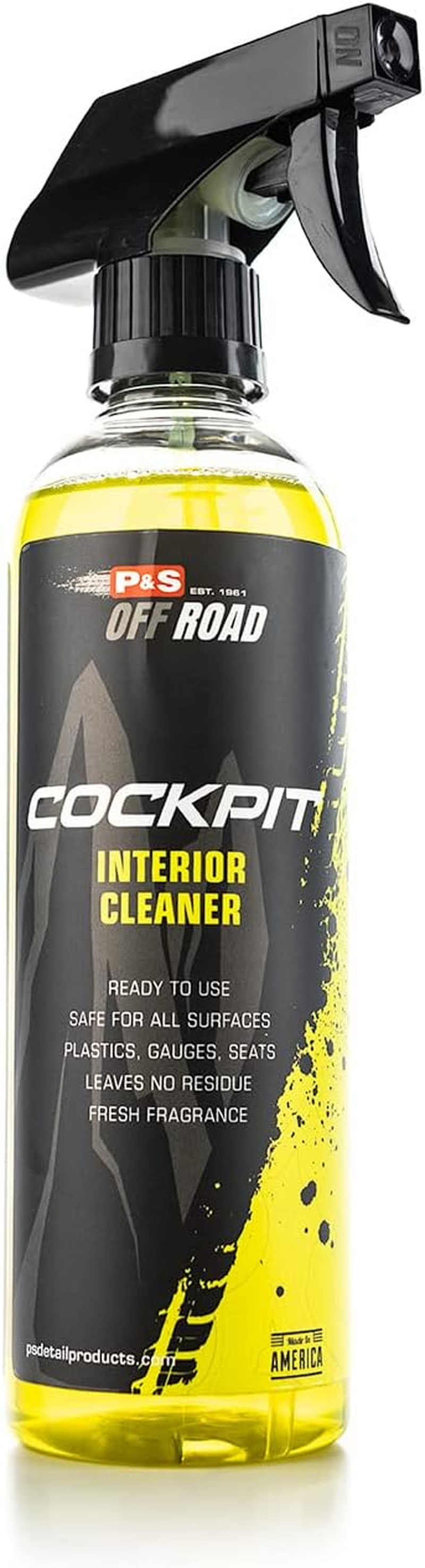 P&S Professional Detail Products - off Road - Cockpit Interior Cleaner - Perfect for Plastics, Rubber, Gauges, Vinyl, & Leather; Residue Free; Designed for Side-By-Sides, Atvs, Utvs, Etc. (1 Pint) image number 3