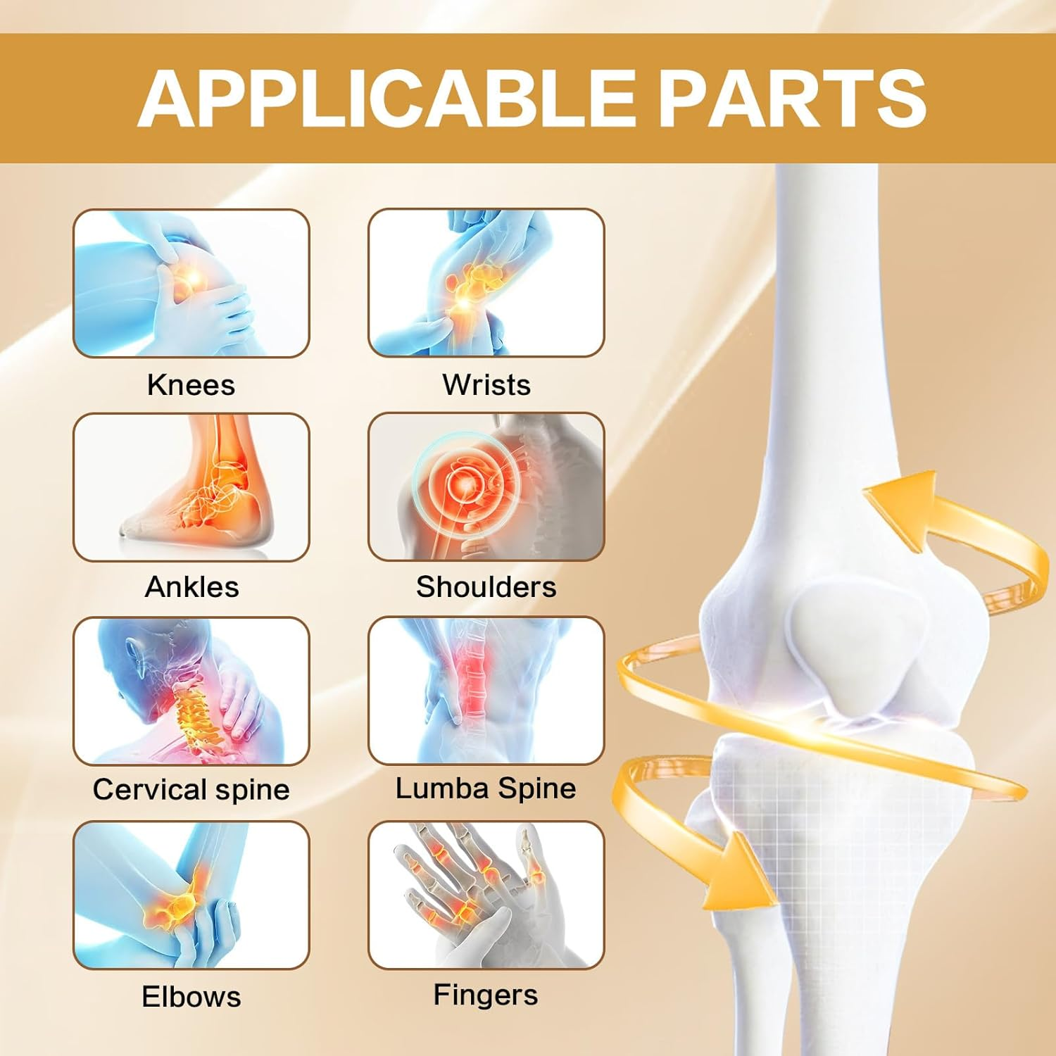 Botulinum Toxin & Bee Venom Cream Australia for Back, Neck, Hands, Knee(60G/1Pc) image number 4