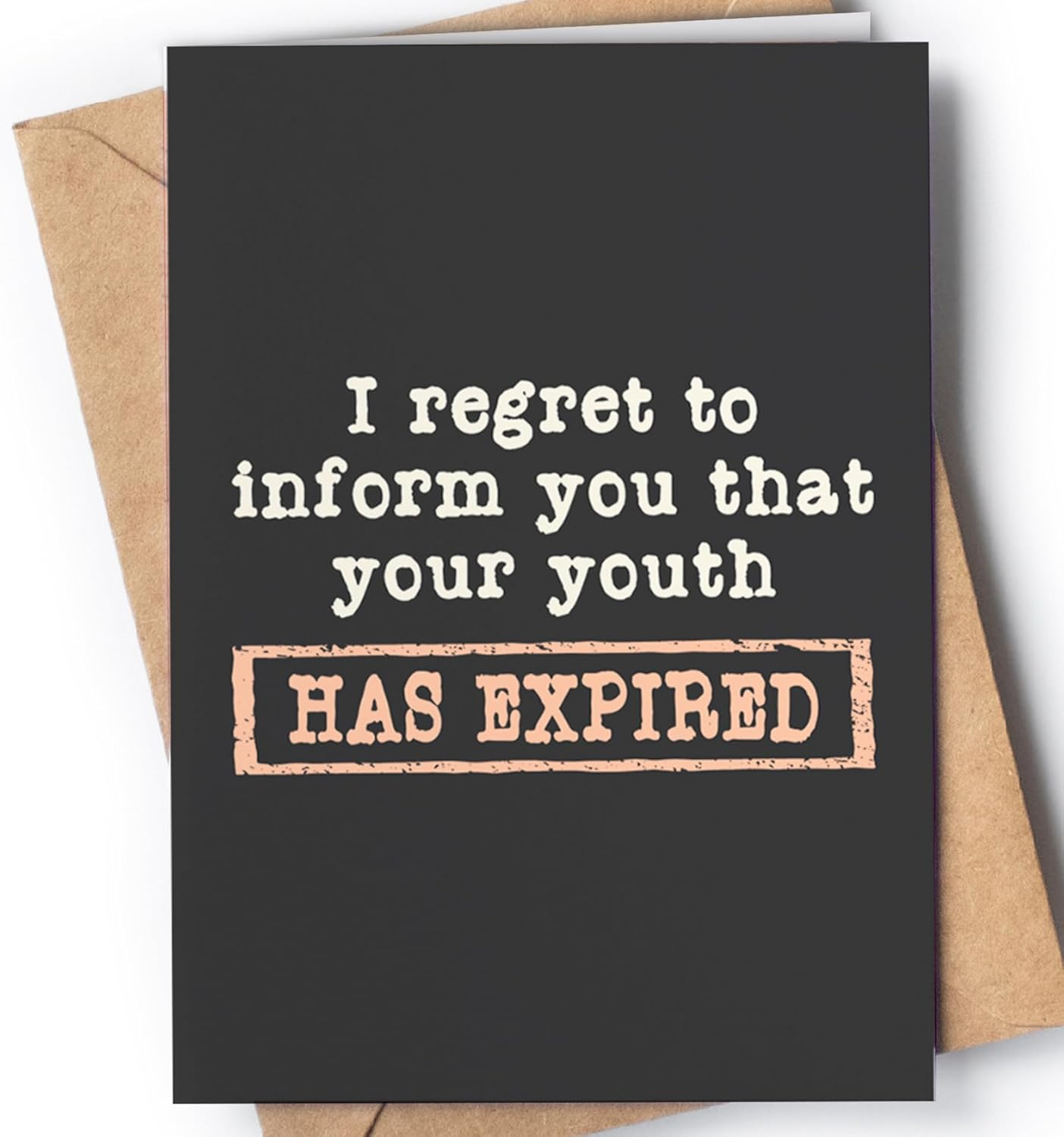 Funny Birthday Cards for Women, Men - Happy Birthday Card - Sister Birthday Card - Brother Birthday Card - 30Th, 40Th, 50Th, 60Th, 70Th, 80Th, 90Th Birthday Card - Birthday Card for Him, Her - Expired