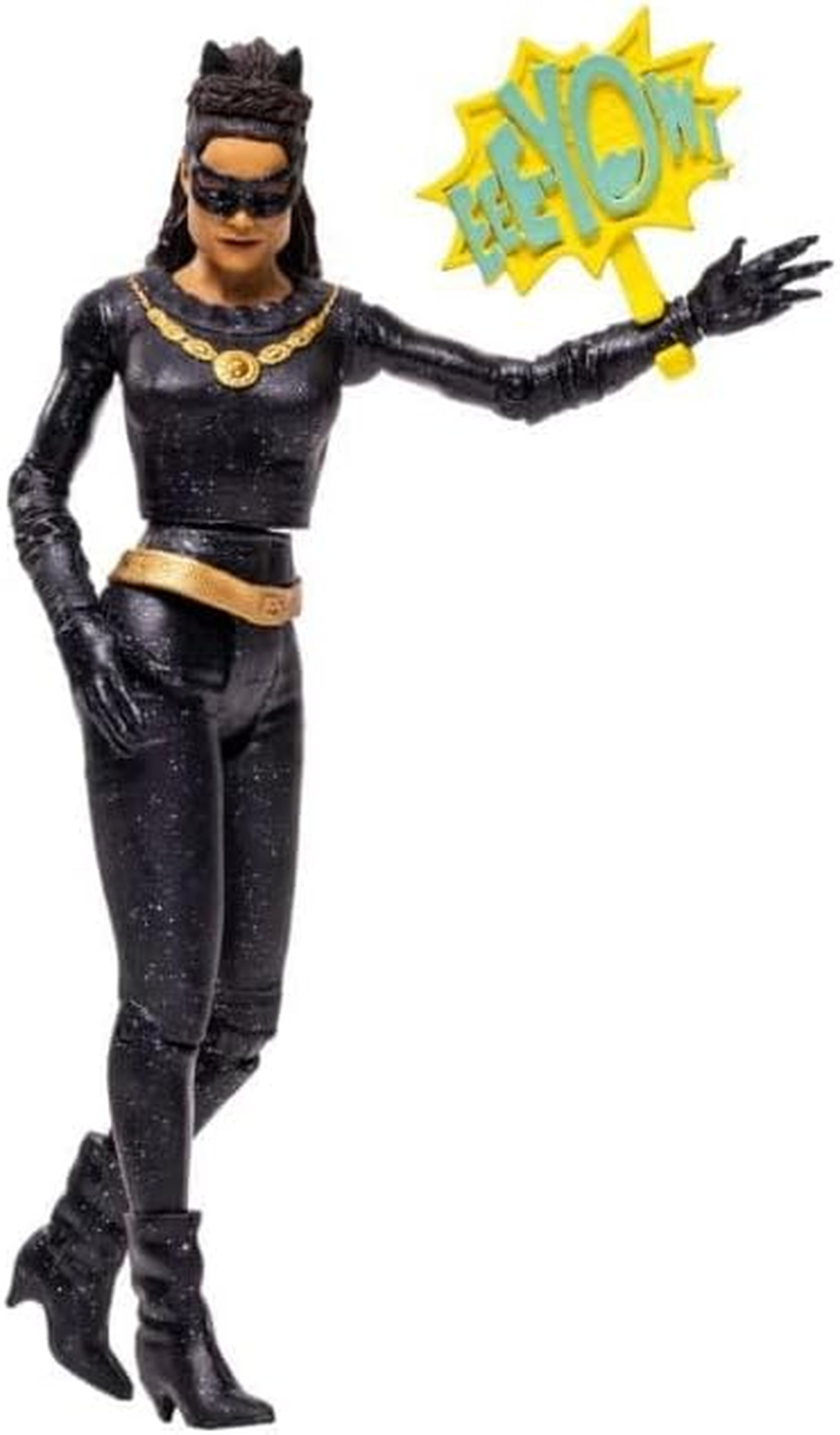 Mcfarlane Toys DC Retro Batman 66 Catwoman Season 1 Figures, 6 Inch, Multicolor image number 4