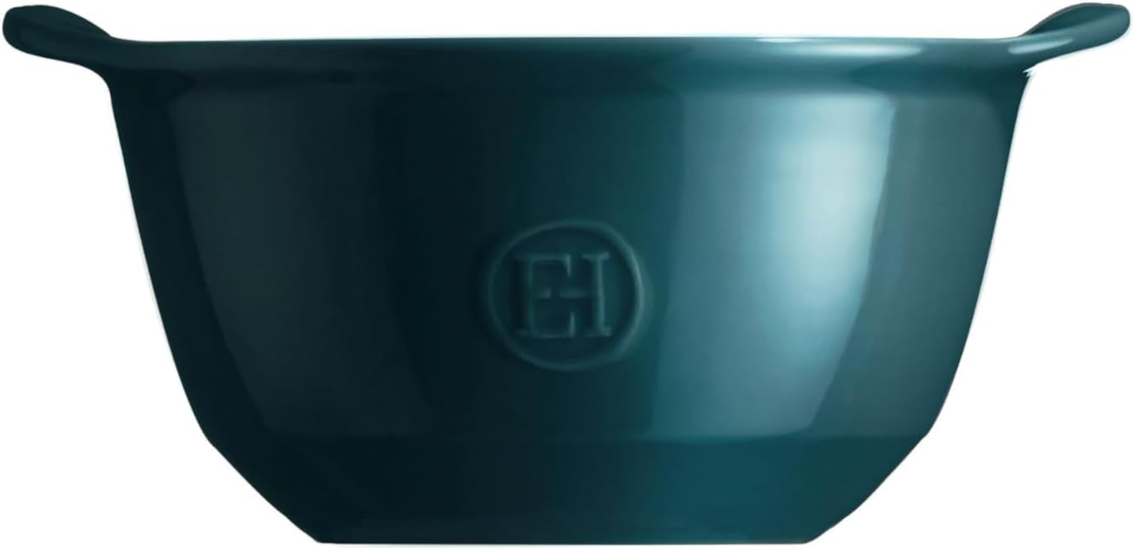Emile Henry Ultime 6.5" X 5.5", Ocean Oven Bowl - Ocean image number 2