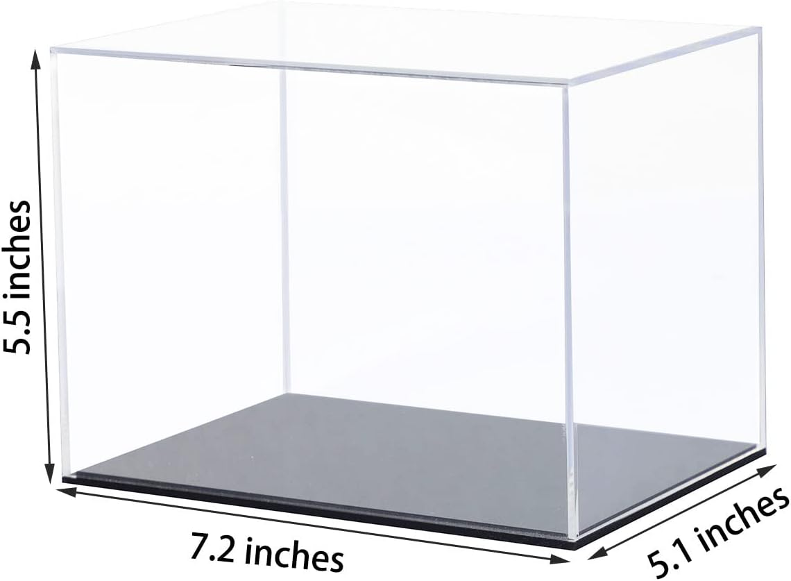 Mini Helmet Display Case Clear Acrylic Football Mini Helmet Protection Holder Dustproof Storage Collectibles Showcase
