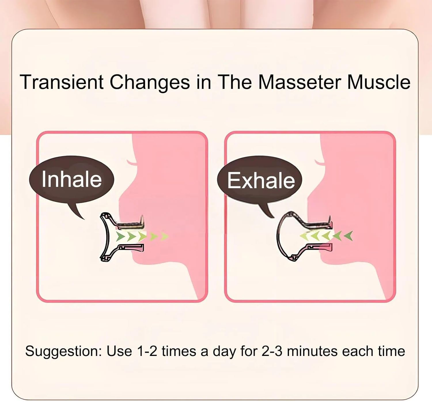 Jaw Exerciser and Trainer with Durable ABS Material, Portable Jawline Toner for Home and Gym Use by Unron image number 1