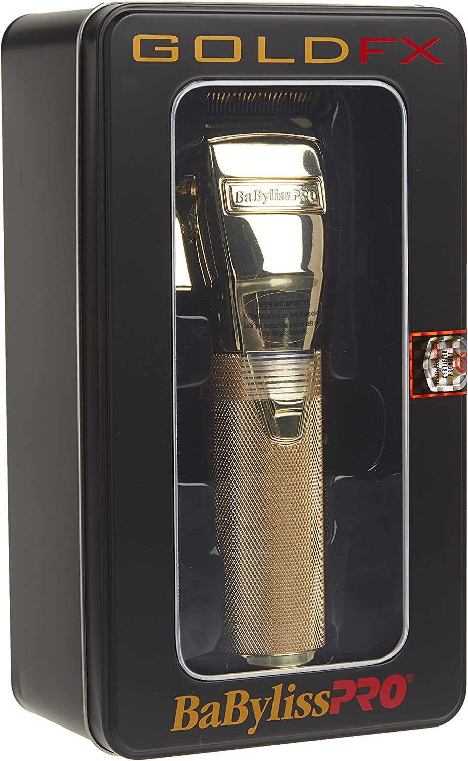 Babylisspro Barberology Hair Clipper for Men FX870G GOLDFX Cord/Cordless Professional Hair Clipper image number 4