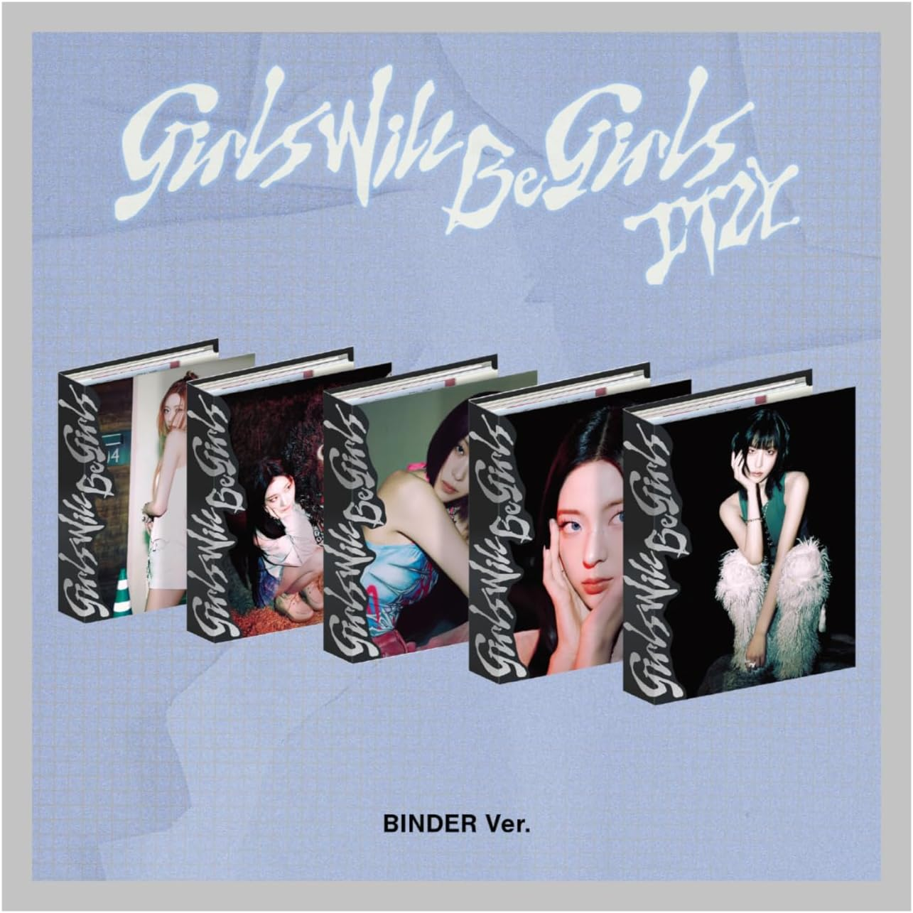 ITZY Girls Will Be Girls 10Th Mini Album Binder Random Version Cd+32P Binder+2P Photocard+Tracking Sealed