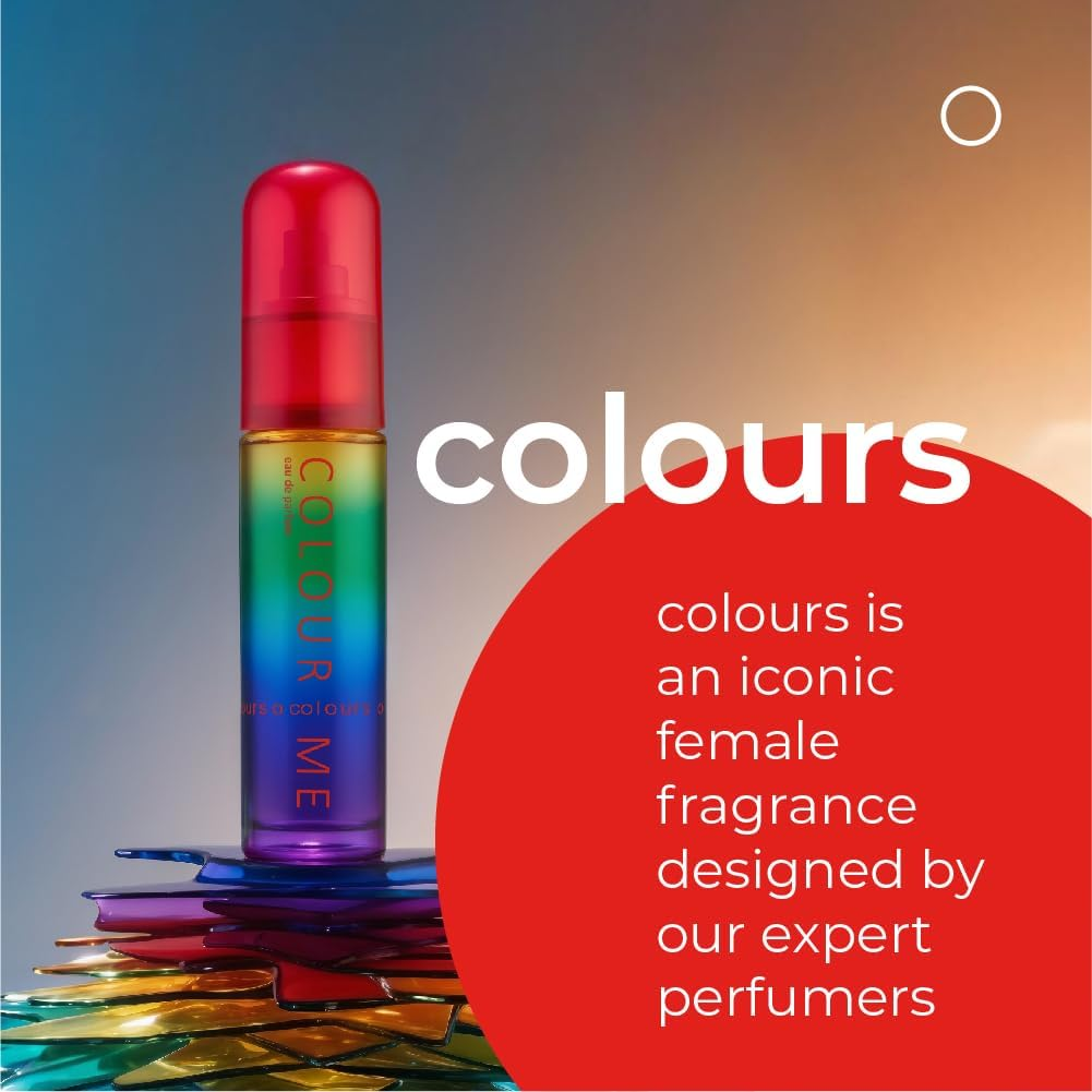 Colour Me Colours - Fragrance for Women, 50 Ml Eau De Parfum, by Milton-Lloyd (Pack of 2)
