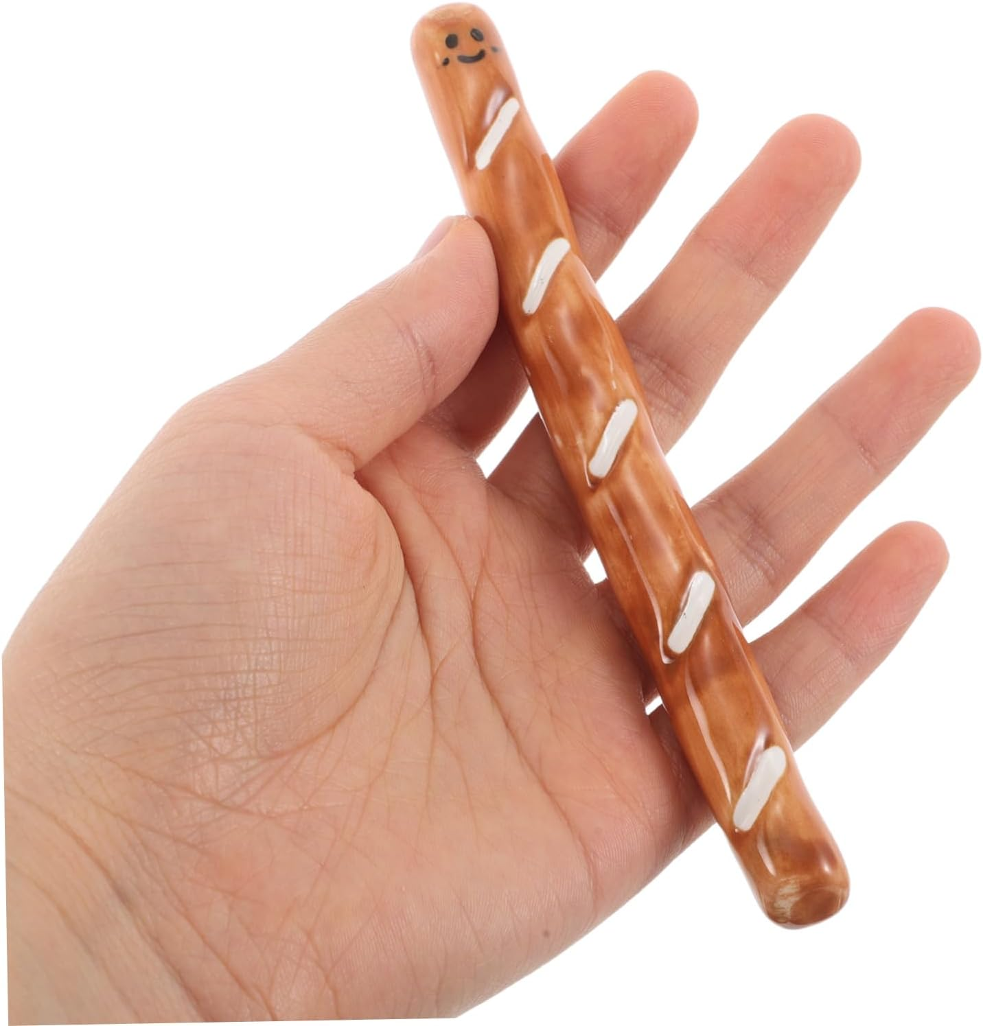 TIDTALEO Ceramic Baguette Stirrer for Espresso and Tea Creative Reusable Drink Mixer for Home Coffee Bar and Office Beverage Stirring image number 2