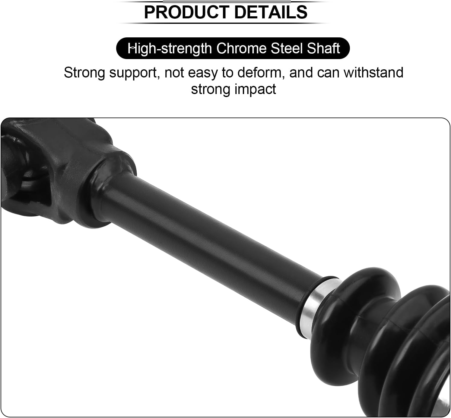 Front L/R CV Axles Set for 2004 for Polaris ATP 330/500,2003-2004 for Polaris Magnum 330,2004 for Polaris Sportsman 400/500,2003-2004 for Polaris Sportsman 600,2002-2004 for Polaris Sportsman 700 2Pcs image number 6