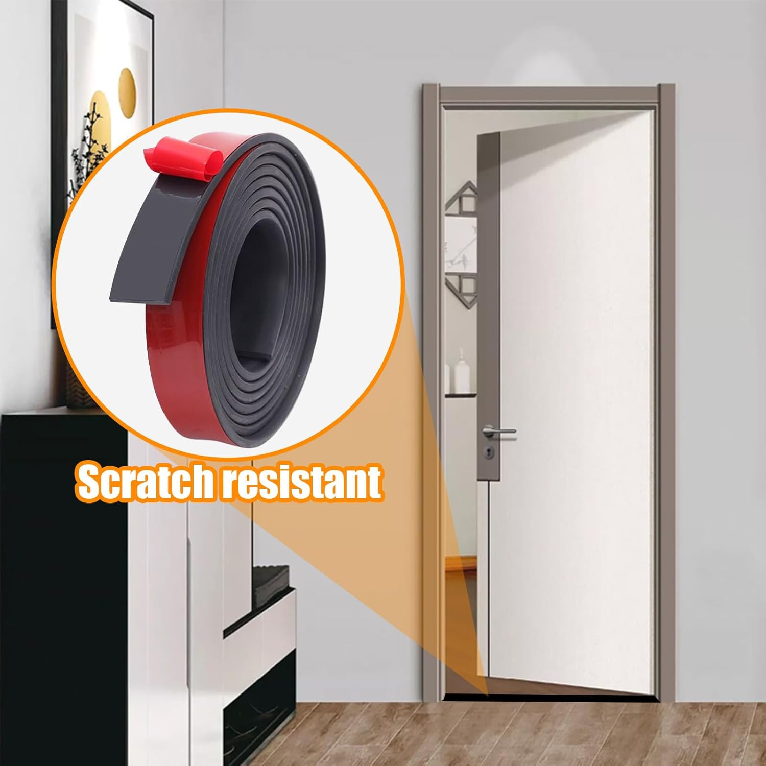 Rubber Adhesive Tape, Sheet Seal, Waterproof Anti-Slip Tape for Window Insulation and Sealing for Cars, Household, Industry image number 3