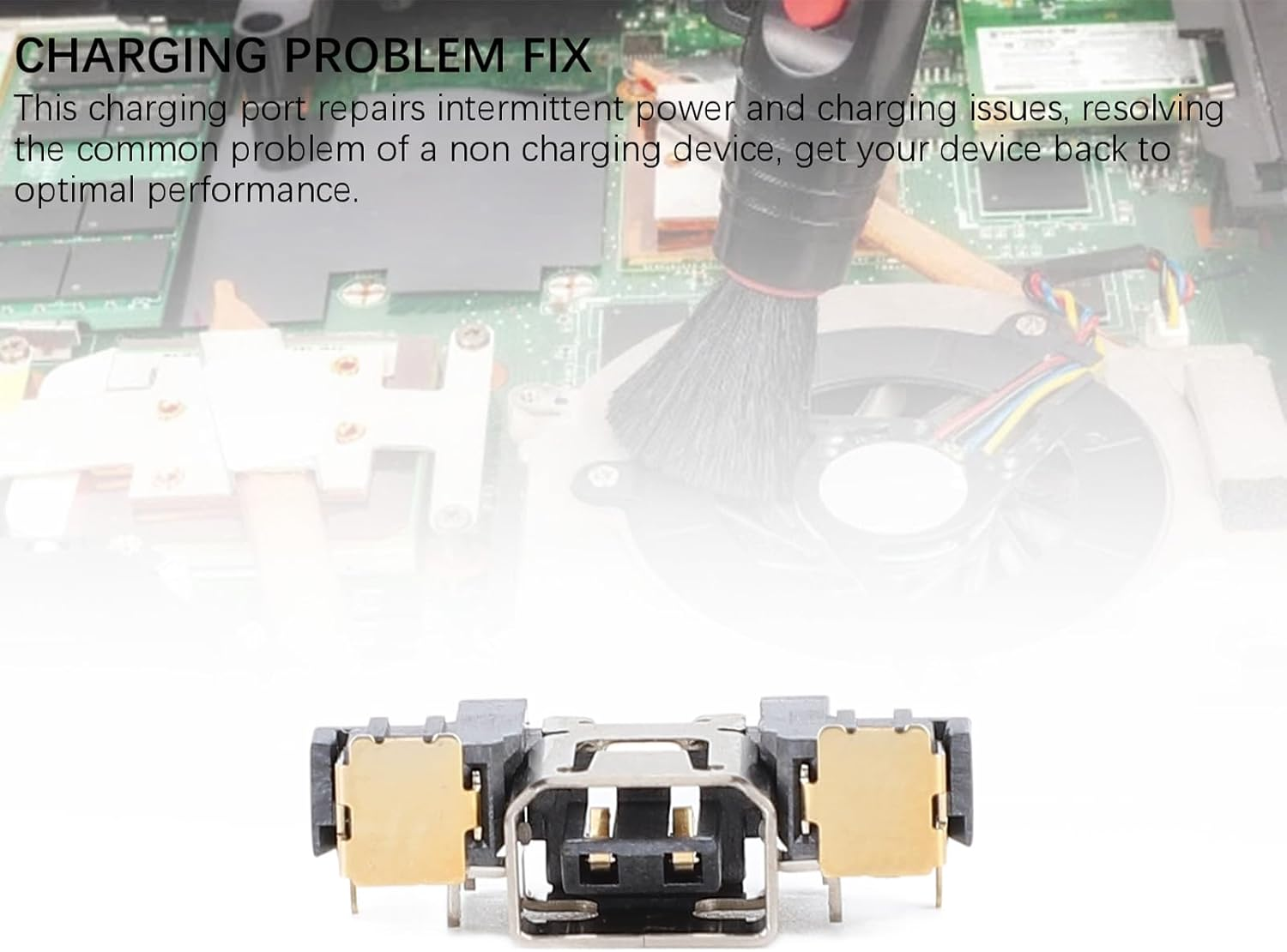 New 3DS Power Jack Socket Charging Port Replacement Metal Fix Interface Failure for New 3DS, New 3DS XL image number 5