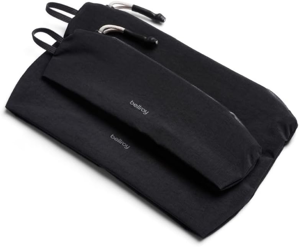 Bellroy Lite Pouch Duo (Lightweight Pencil Case and Pouch) - Black - Arcadegray image number 6
