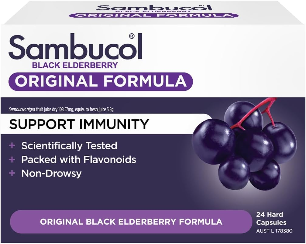 Sambucolbucol Cold and Flu 24 Capsules