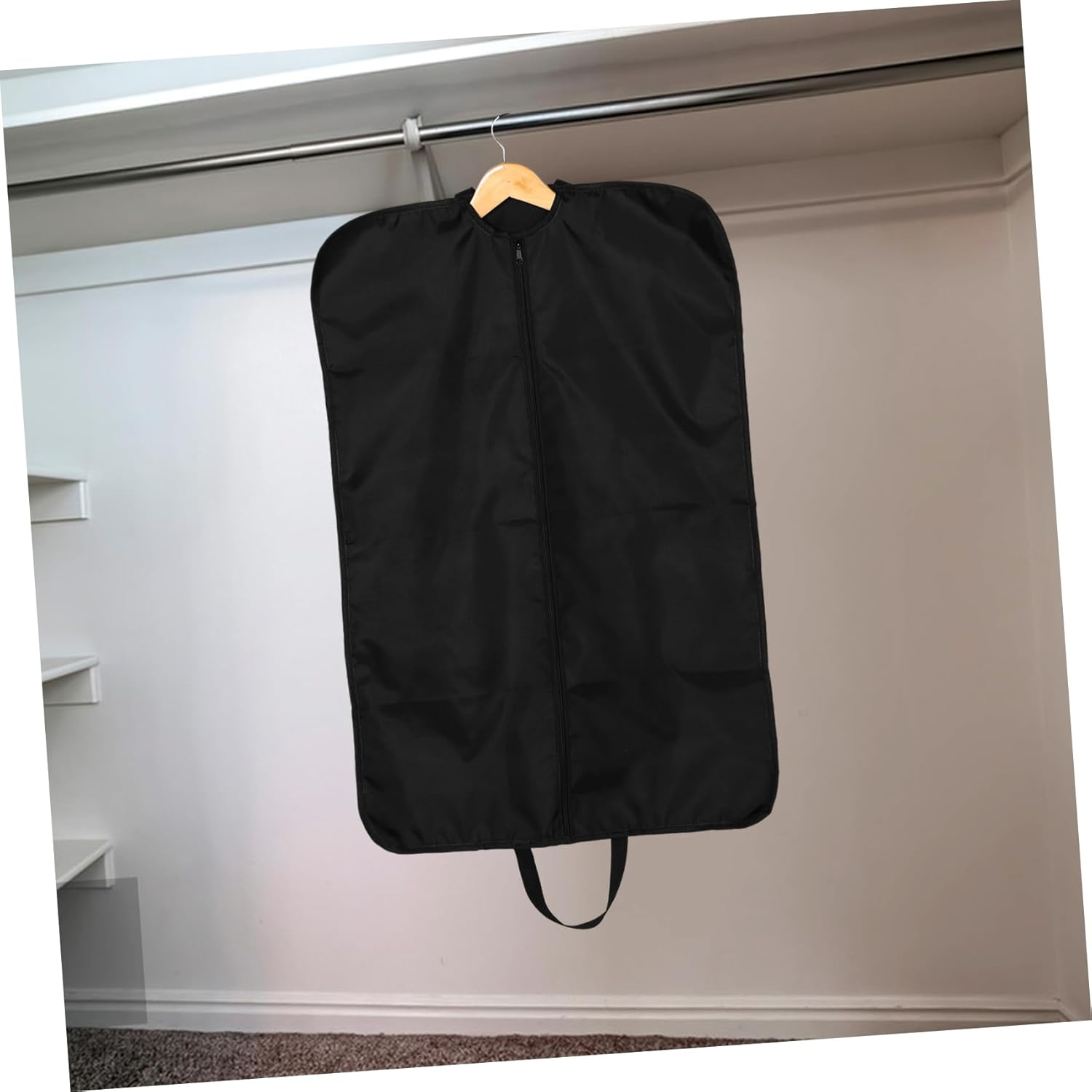 WATIIFUFU Hockey Clothing Hanging Bag Portable Wardrobe Foldable Storage for Shirts Sweaters and Gym Gear Lightweight Travel Accessory