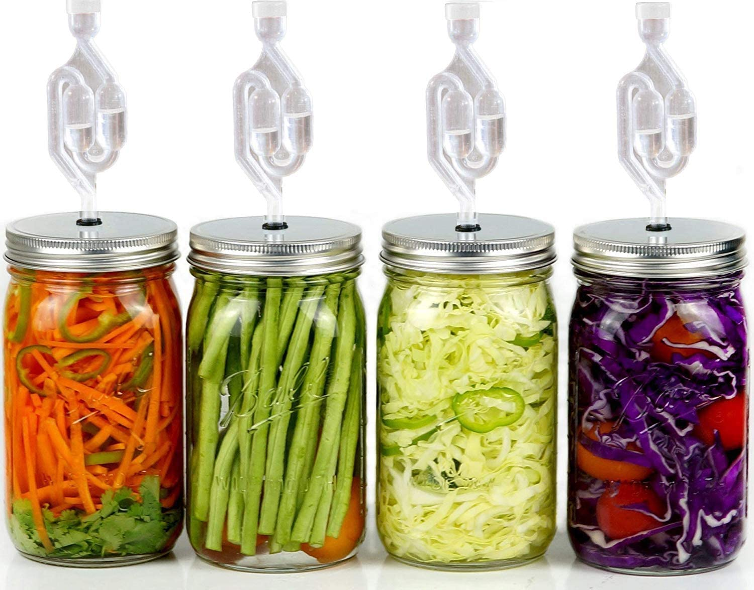 5 X Airlock S-Bubble Type with Free Grommets image number 4